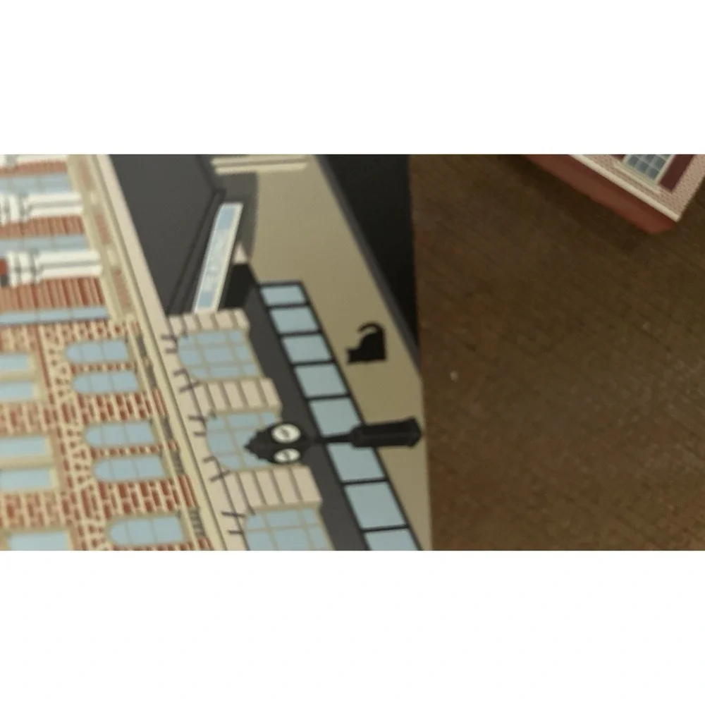 Vintage Lot 8 Cats Meow House Buildings Philadelphia cathedral Keystone read